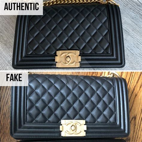 chanel boy authentic vs fake|chanel counterfeit price.